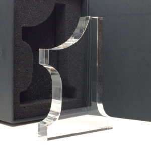 Trophée en forme du chiffre 1