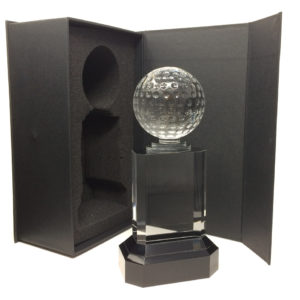 Trophée golf socles rectangulaires