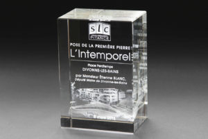 gravure 3d cadeau entreprise