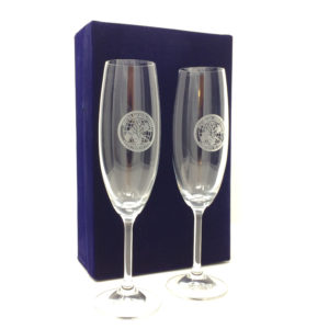 coupe de champagne + coffret