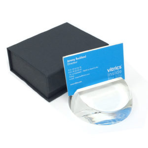 Porte carte promotionnel dôme