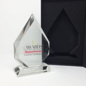 awards en verre haut de gamme