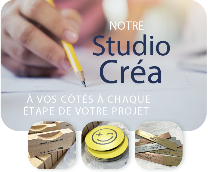 Trophées sur-mesure - Studio créa