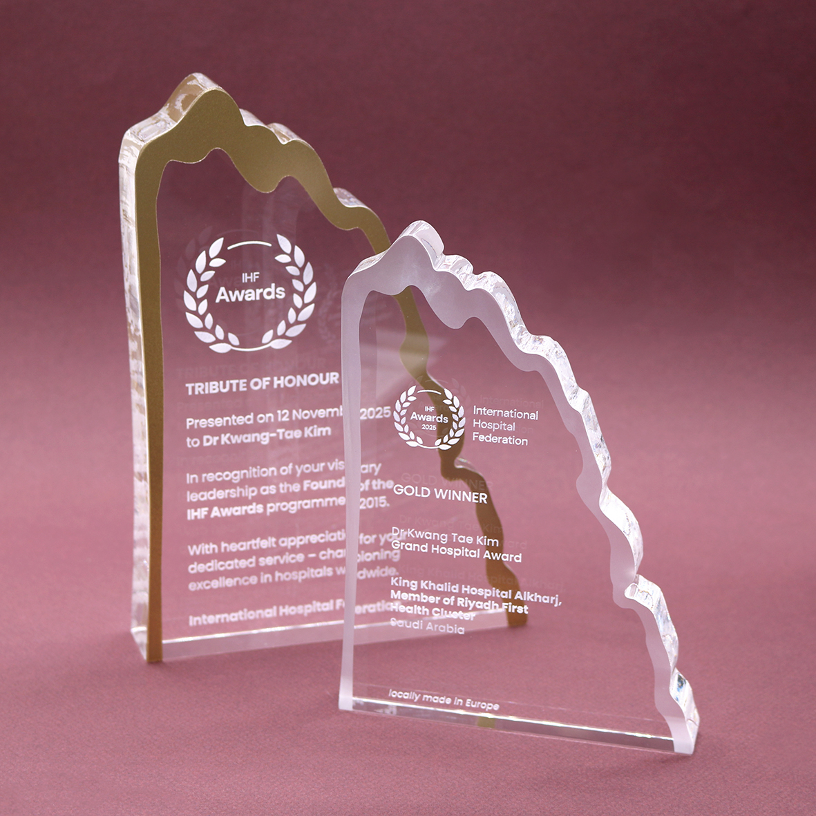 Trophées sur-mesure - Trophées Embecta